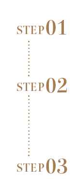STEP01 STEP02 STEP03