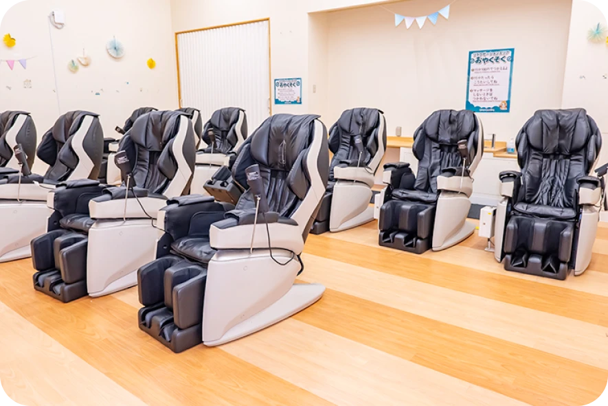 ママ・パパが休めるスポットやレストランも！イメージ画像