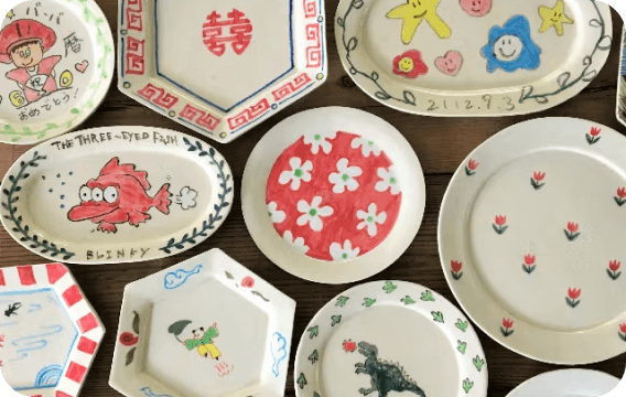 美濃焼の本場多治見で絵付け体験のイメージ画像