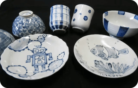 古民家で伝統の陶芸体験のイメージ画像