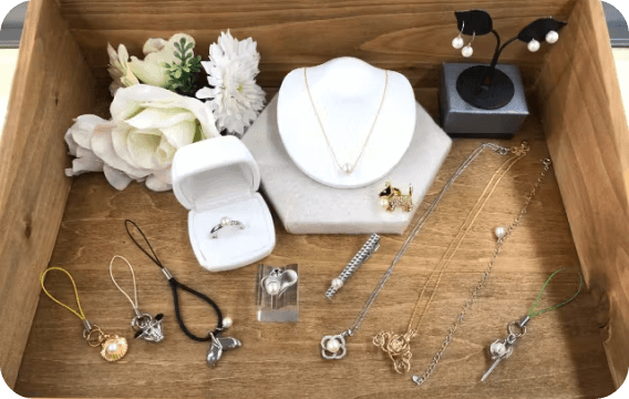 真珠を取り出すめずらしい体験のイメージ画像