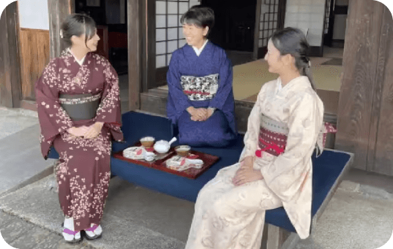 川越し街道を街歩き＆静岡茶を着物で体験のイメージ画像