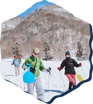 【スノーシュー・半日コース】