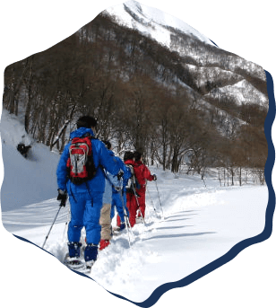 【スノーシュー・半日コース】