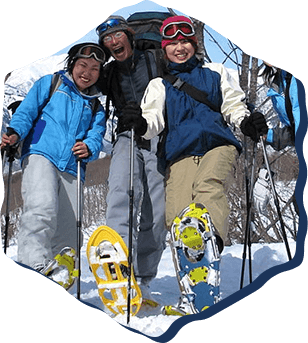 【スノーシュー・半日コース】