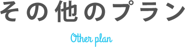 その他のプラン