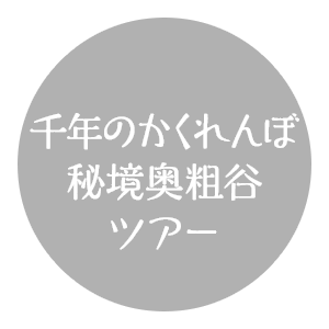 千年のかくれんぼ 秘境奥粗谷 ツアー