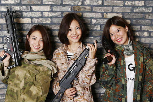 サバゲー体験の写真