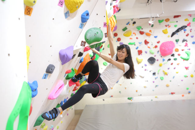 新宿ボルダリングの写真