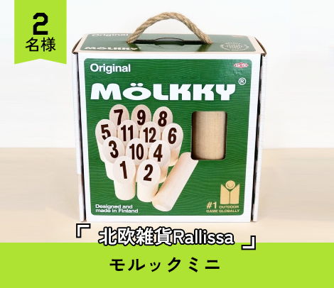 2名様モルックミニ