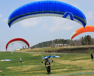 1日中パラグライダー